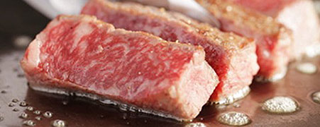 The marbling of the Wagyu breed